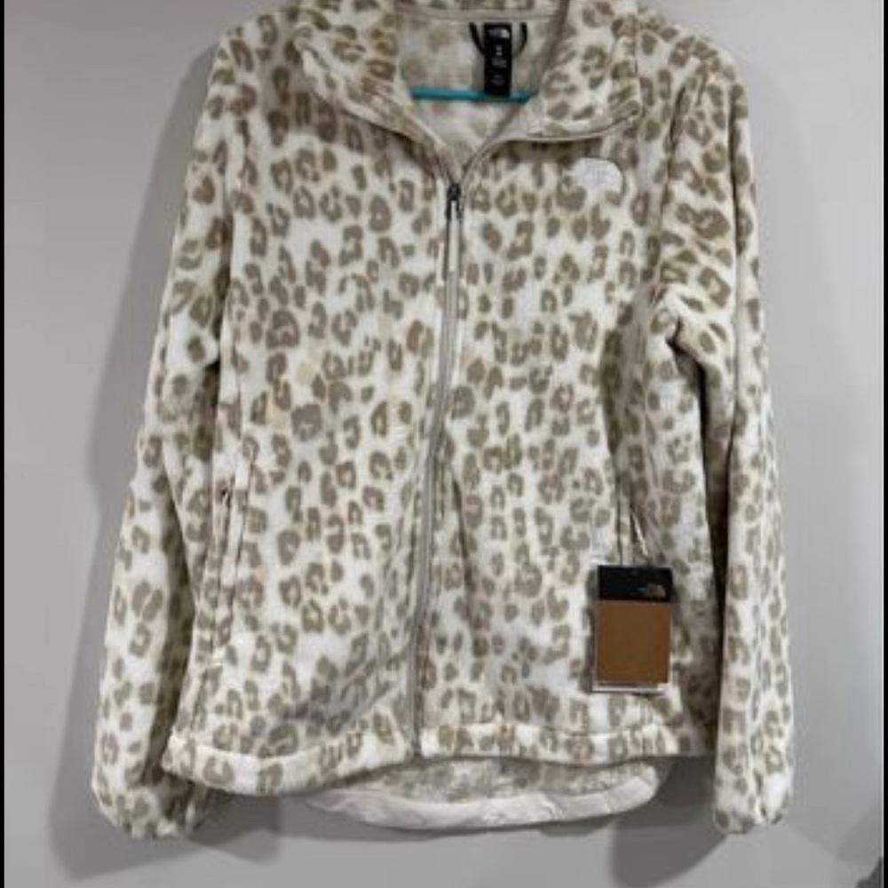 Cheetah Print Northface Jacket